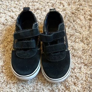 Leopard Vans Velcrow Shoes